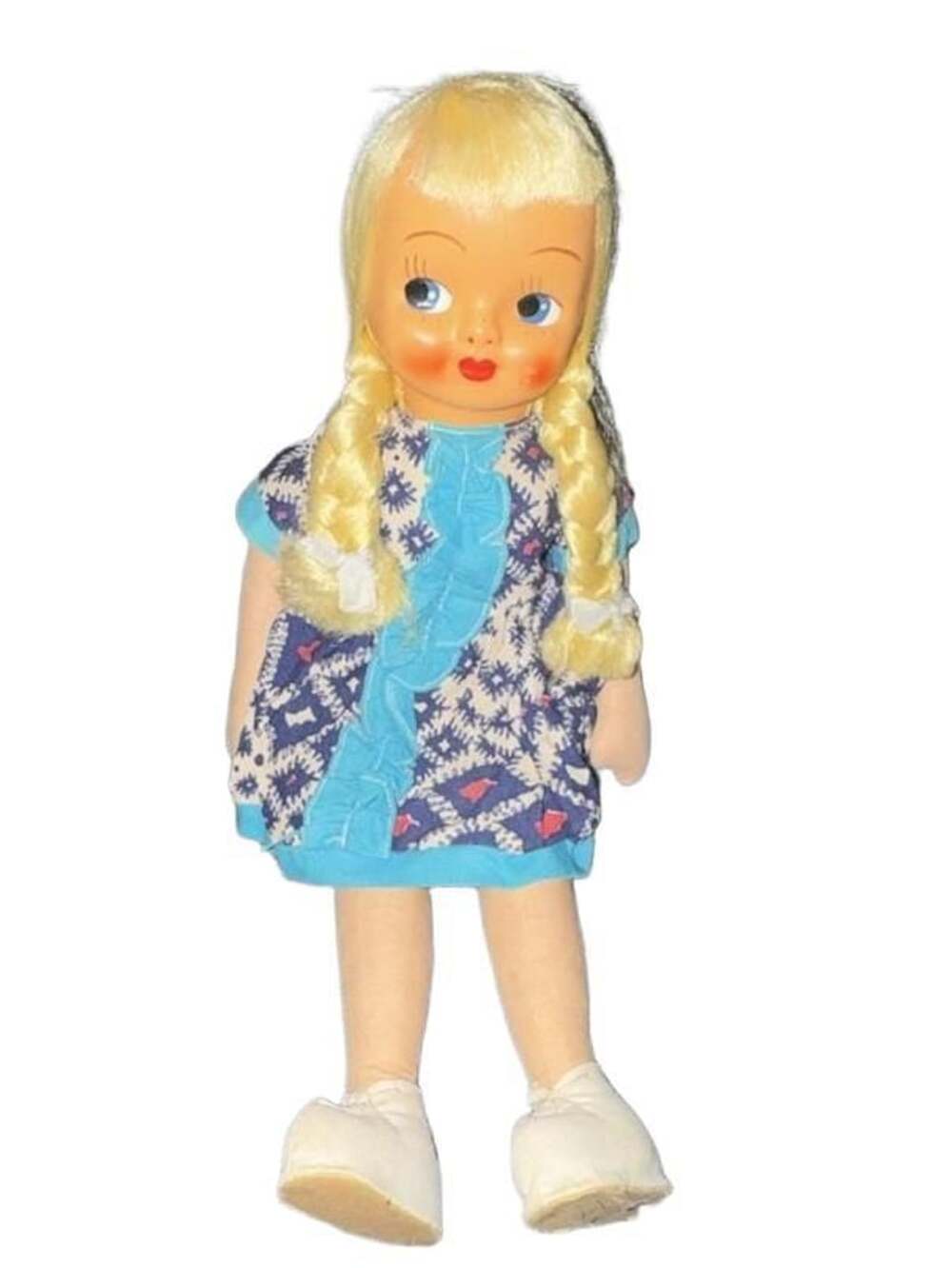 Poland Vintage Marianne European Dancer Doll with Celluloid Face and Cloth Body